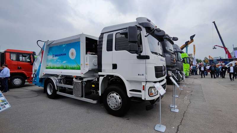 Мусоровозы Shacman